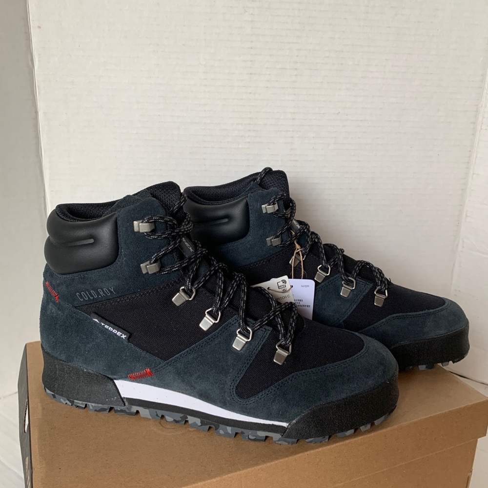 Adidas Terrex Snowpitch Hiking Boots Men 9 FV7957 - Picture 5 of 7